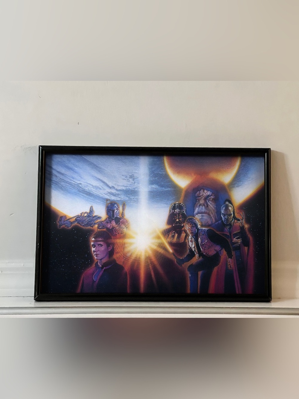 Star Wars Shadows of the empire Prince Xizor Art Poster